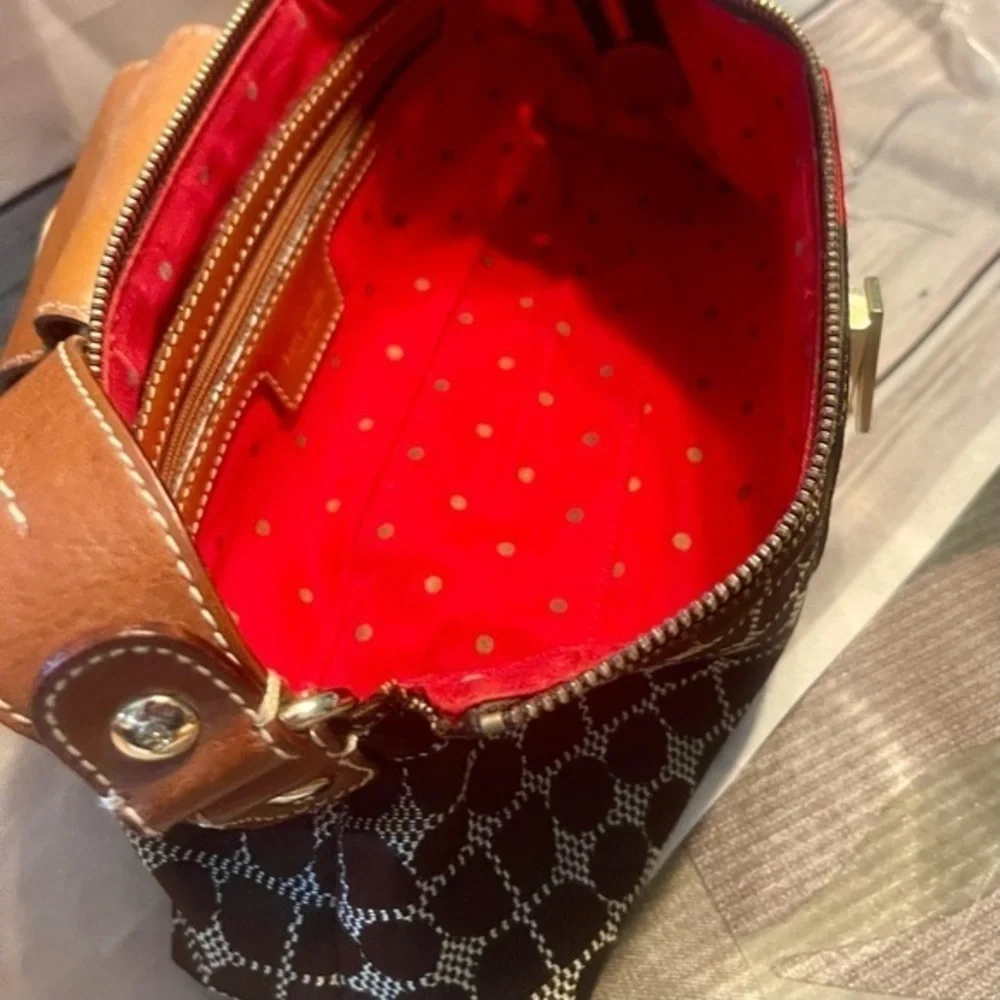Kate ♠️ Spade Kate NY Stevie Shoulder Hand Bag BLACK CREAM Patent EUC!!!​